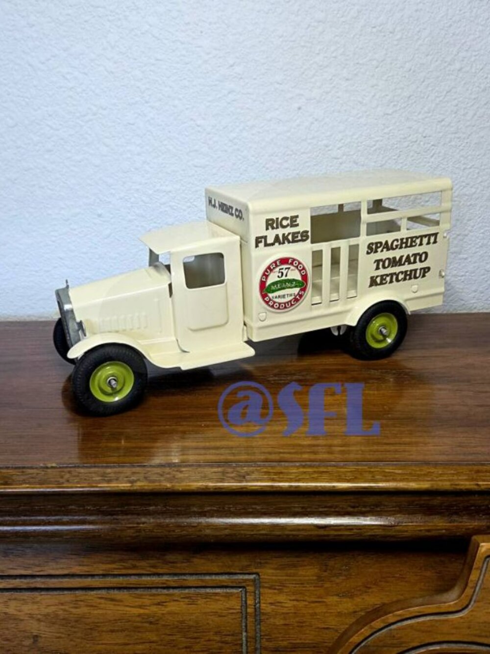 Vtg Metalcraft 1930s Heinz Delivery Truck Toy Model Stamped Steel 2002 New Other